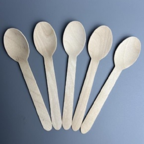 Unwrapped Wooden Spoon--16cm